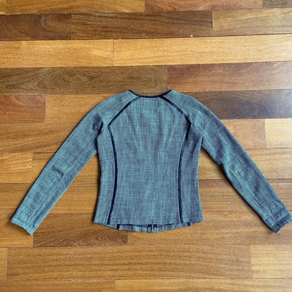 Scotch & Soda Tweed Zipper Lightweight Jacket, Size 1 - Picture 2 of 11